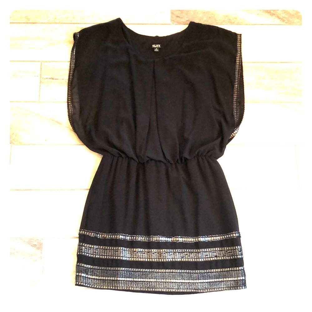 SLNY black dress